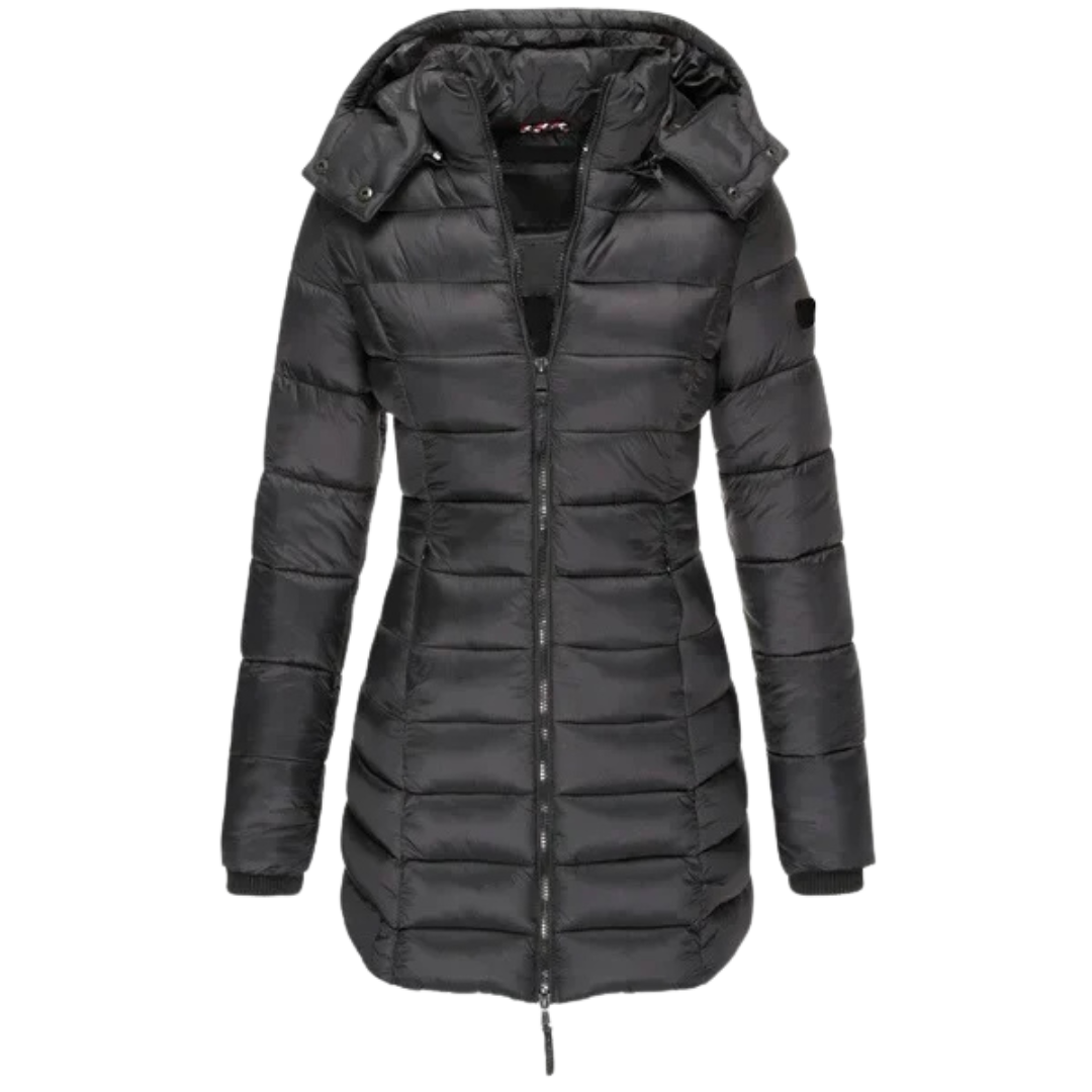 Ilia™ Water-Resist skinny parka