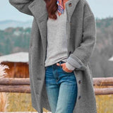 CHICOZA™ Stilvolle lange Herbstjacke