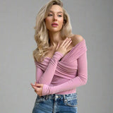 Lois™ Open schouder Top