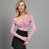 Lois™ Open schouder Top