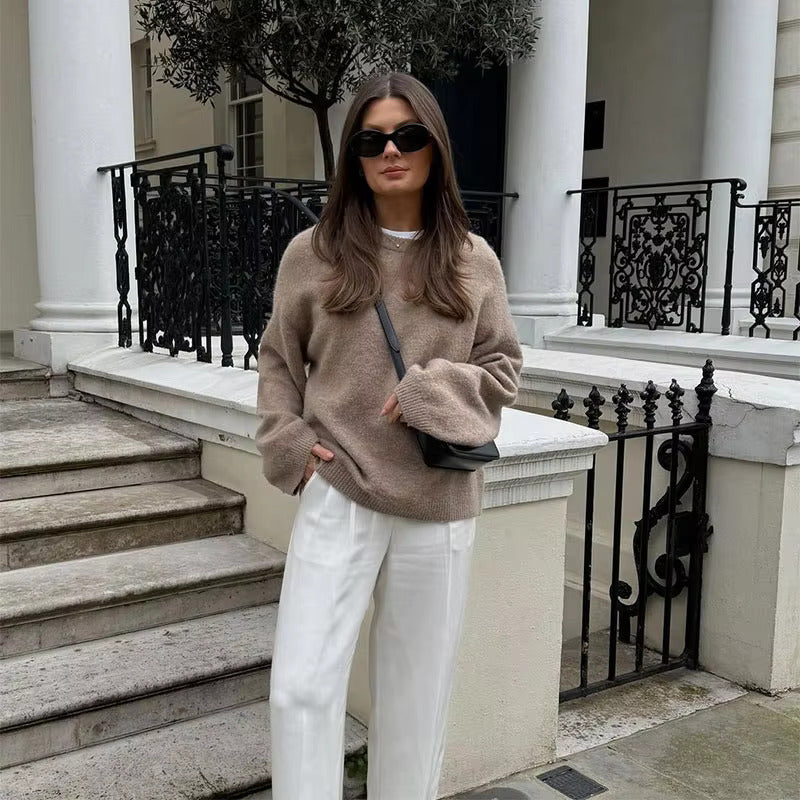 Stylish oversized cosy trui